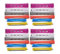 PLAFOPE 60pcs Plastic Hair Perm Rod Set Quick Heat Curlers for Women Salon Quality Styling Multipurpose Hair Curling Tools for Volume Waves Curls Suitable for Various Types