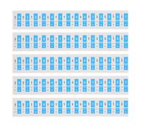PLAFOPE 60pcs Self-adhesive Numbered Harmonica Note Stickers for 24-hole and 28-hole Harmonicas in C Key, Removable Musical Scale Marking Labels for Beginners and Music Learning