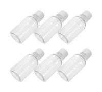 PLAFOPE 6pcs 100ml Medicine Storage Containers with Cap, Travel Pill Organizer Bottles with Graduated Dispenser for Accurate Dosage and Portable Medicine Carrying