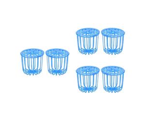 PLAFOPE 6pcs Bird Fruit Foraging Basket Feeder Parrot Fruit Feeder Hanging Can Feed High-end Plastic 2.95x2.95x2.55 Inch Gift for Friends Or Families Who Have A Pet Parrot Pet Bird Owners