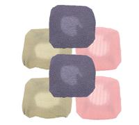 PLAFOPE 6pcs Body Scrubber Replacement Cloth Pads for Shower Back Brush Exfoliating Washcloth Towels with Design for Deep Cleansing and Full Body Use and Easy to Replace Suitable for Long