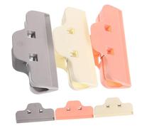 PLAFOPE 6Pcs Large Diamond Art Clips Portable Multi-Function Fixing Clamps for Cross-Stitch Embroidery Accessories DIY Drawing Edge Holders in Bright Colors
