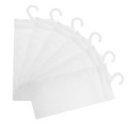 PLAFOPE 6pcs Portable Disability Placard Holder Transparent PVC Parking Permit Sleeve with Hook Lightweight Car Accessory for Disabled Pass Storage