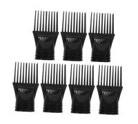PLAFOPE 7pcs Hair Styling Comb Attachments for Blow Dryers High Temperature Resistant Plastic Nozzle Tips Quiet Performance for Salon-quality Hair Styling Versatile Use for Women at Home