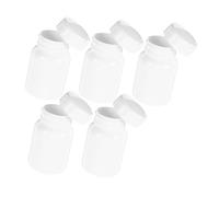 PLAFOPE 80cc Round Pill Storage Bottle Caps Medicine Containers for Small Bottle Child Proof Pill Organizer