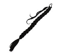 PLAFOPE 80cm Synthetic Ponytail Extension Hair Tie Women's Braided Hair Extension Wig Stylish Wrap Around for Roles Festivals