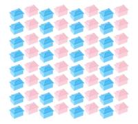PLAFOPE 80pcs Plastic House and Hotel Replacement Pieces for Board Games Game Piece Supplement Accessories to Enhance Gameplay Experience and Expand Board Adventures for Random Color