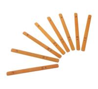 PLAFOPE 8pcs Bamboo Divination Sticks Engraved Chinese Fortune Telling Tools Vintage Cultural Legacy Predictive Power Traditional Buddhist Craft for Collectors and Party Favors