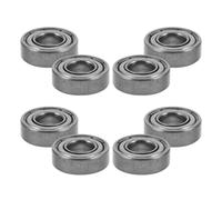 PLAFOPE 8pcs Wheelchair Steering Bearings Replacement Wheelchair Front Caster Bearings for Seniors Walker Repair Parts