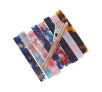 PLAFOPE 9pcs Hairpin Clamp Flat Hair Claw Clips Hair Clips Barrettes Buckle Decoration Bangs