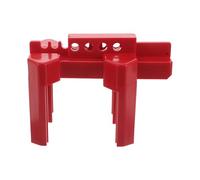 PLAFOPE Adjustable Ball Valve Lockout Device with Insulated Plastic Clamp for Dn8-Dn50 Handles Industrial Safety Valve Lock for Gas and Water Pipes for Commercial Plumbing