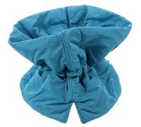 PLAFOPE Adjustable Blue Cat Collar Made of Polyester after Surgery, Comfortable Wearing Experience, Does Not Interfere Eating, Sleeping Or Playing