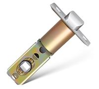 PLAFOPE Adjustable Door Latch Zinc Alloy Material Replacement Part for Front Door with Universal 45° Angle Design and 2-3/8 to 2-3/4 Inch Locking Margin Suitable for Home and Office Use