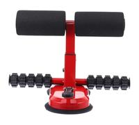 PLAFOPE Adjustable Sit-up Assist Device with Suction Base for Home Belly Fitness Portable Crunch Trainer with Wear-resistant Material Compact Abdominal Exercise Equipment for Core Workout