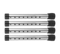 PLAFOPE Adjustable Walker Wheels Replacement with Legs Tubes 2pairs Providing Stability and Smooth Movement for Mobility Aids of Suitable for Seniors
