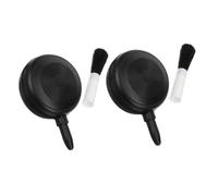PLAFOPE Air Blower for Dust and Debris Removal 2pcs with Soft Brush Dust Blower Cleaner Manual Squeeze Bulb Air Pump Plastic Material for Camera Lens and Devices for On-the-go Cleaning