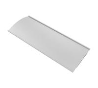 PLAFOPE Aluminum Alloy Curved Office Wall Nameplate Holder 11.5x28cm with Arc Slot, Blank Front Door Sign for Meeting Room, Conference Room, Classroom Display