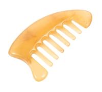 PLAFOPE Anti-static Resin Massage Comb for Scalp Stimulation and Triangular Hair Massager Comb for Hair Care and Headache Relief Practical and Compact Gift for Men and Women