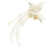 PLAFOPE Assorted Color Butterfly Hair Clips Small Firm Photographic Accessory Plastic Resin Antique Style Versatile Hair Styling Headdress for Occasions