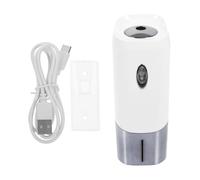 PLAFOPE Automatic Aromatherapy Diffuser with Timer, Grey Desktop Oil Diffuser for Home Air Purification and Aroma Diffusing, Household 360° Mist Scented Air Freshener