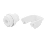PLAFOPE Automatic Toothpaste Dispenser Repair Parts with Silicone Pump and Plastic Push Rod for Convenient Toothpaste Squeezing and Easy Installation in Bathroom