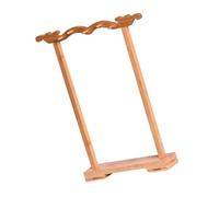 PLAFOPE Bamboo Brush Holder for Chinese Calligraphy Traditional Style Multi-functional Brush Organizer Stand Stable Design for Home Office Art Studio