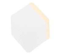 PLAFOPE Blank Patch Stickers 100pcs 6x6cm Adhesive Non-Woven Fabric Plaster Fixed Patches Breathable Square Acupoint Blank Stickers for Daily Use in Acupuncture and Alternative Medicine