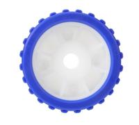 PLAFOPE Blue Pvc Boat Trailer Guide Wheel with Stylish Design, 5-inch Trailer Roller Wheel Reduces Friction for Versatile Use in Boating and Sailing Accessories