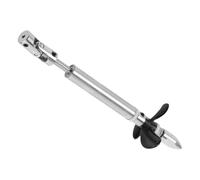 PLAFOPE Boat Motor Propeller Shaft Housing Efficient Power Transmission Stainless Steel with Universal Joint and Enhanced Propulsion for Model Boat and Craft Projects