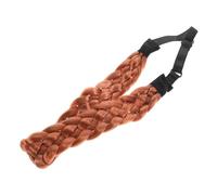 PLAFOPE Braided Five-strand Hair Band for Women Lightweight Plaited Headband with Elastic Fit Classic Vintage Style Hairpiece for Parties and Everyday Wear