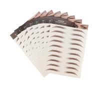 PLAFOPE Brow Tint Stickers for Girls 6d Temporary Eyebrow Shaping Stickers Waterproof Makeup for Swimming