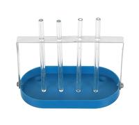 PLAFOPE Capillary Action Experiment Tool with Tubes and Support Rack for Physics Teaching Classroom Science Lab Equipment Flexible Sizing for School Experiments
