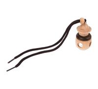 PLAFOPE Car Perfume Bottle Hanging Pendant Glass Diffuser with Wooden Cap, Portable Container for Aromatherapy and Decoration, for Driving Car Air Freshener