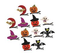 PLAFOPE Cartoon Hair Clips Set Halloween Party Decoration for Adults Boys and Girls