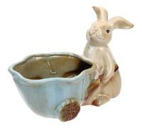 PLAFOPE Ceramic Dish f Or Tray Desktop Storage for Keys Figurine Small Decorative Organizer Multi-functional Holder and Plants Jewelry Bedroom Or Garden Sundries