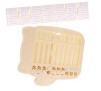 PLAFOPE Children's Multi-functional Chore Chart Board 13 Replacement Cards, Household Reminder and Behavior Tracking for Kids Time Management and Task Planning