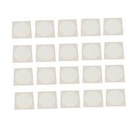 PLAFOPE Chinese Xuan Paper Rice Paper Shikishi 20 Sheets White 38x38cm Thickened Handmade Linen Outer for DIY Craft Painting Calligraphy Drawing