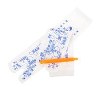 PLAFOPE Cotton Socks for Adults Foot Massage Therapy Socks Sole Reflexology Pattern for Daily Wear Suitable for Foot Health and Relaxation Size 40-44