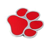 PLAFOPE Creative Dog Car Decal Footprint Sticker Metal Auto Decal Easy to Stick and Decorative