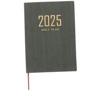 PLAFOPE Daily Planner Notebook Portable Monthly Academic Schedule Notepad Lightweight Office Planner Book Smooth Writing Journal for Students and Professionals