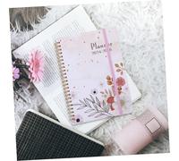 PLAFOPE Decorative Coil Notebook Budget Notepad for Financial Planning with Cash Expense Tracker Spiral-bound Planner Notepad for Organizing and Prioritizing Daily Work and Notes