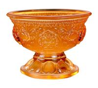 PLAFOPE Delicate Worship Cup Tibetan Offering Bowl Classic and Shape Azure Stone Resistant to Aging Multi-Functional for Family and Friends Who Believe in Buddhism Ritual Use and Temple