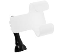 PLAFOPE Detachable Diving Mask Camera Mount with Screws White Dive Accessory for Full Face Snorkeling Goggles Underwater Camera Rack