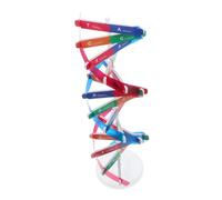 PLAFOPE Detailed Double Helix Dna Model Kit for Gene Assembling Science Education Human Gene Structure Display Stand Molecular Model for School Labs Science Fairs and Teaching Aid