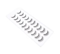 PLAFOPE Diy False Eyelashes 10 Pairs Natural Curly Eyelash Extension Kit False Lashes Reusable for Women