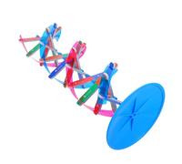 PLAFOPE Double Helix Dna Structure Model Kit Biology Teaching Aid for Stem Education DIY Science Display Model for Classroom Genetics Lessons and Student Projects