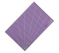 PLAFOPE Double-Sided Cutting Pad Mat for Quilting Sewing and Crafting Lightweight Portable Plastic Craft Mat for Cutting Art Carving Journal Making and DIY Projects