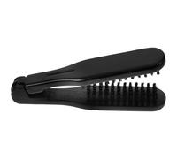 PLAFOPE Double Sided Hair Brush for Hair Straightening Boar Bristle and Wood Material Multi-functional Design for Women