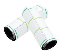 PLAFOPE Dry Erase Magnetic Sentence Strips White 2Pcs Reusable Lined Strips Lightweight Portable Learning Tool for Classroom and-The-Go Use