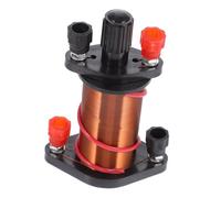 PLAFOPE Electromagnetic Induction Solenoid Coil Teaching Equipment for Physics Experiments School Teaching Tool with Primary and Secondary Cylindrical Coils Lightweight and Portable